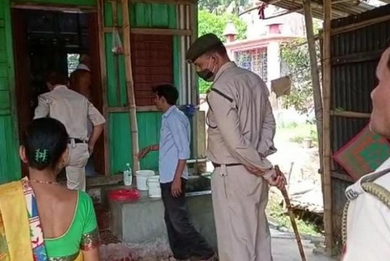 Two cylinders have been stolen in a row from a house in Bishalgarh Two cylinders have been stolen in a row from a house in Bishalgarh